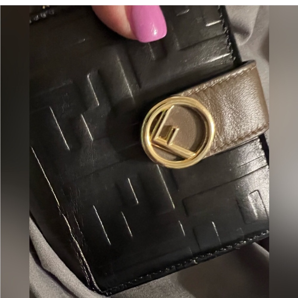 Authentic Fendi F mini wallet - Picture 3 of 7